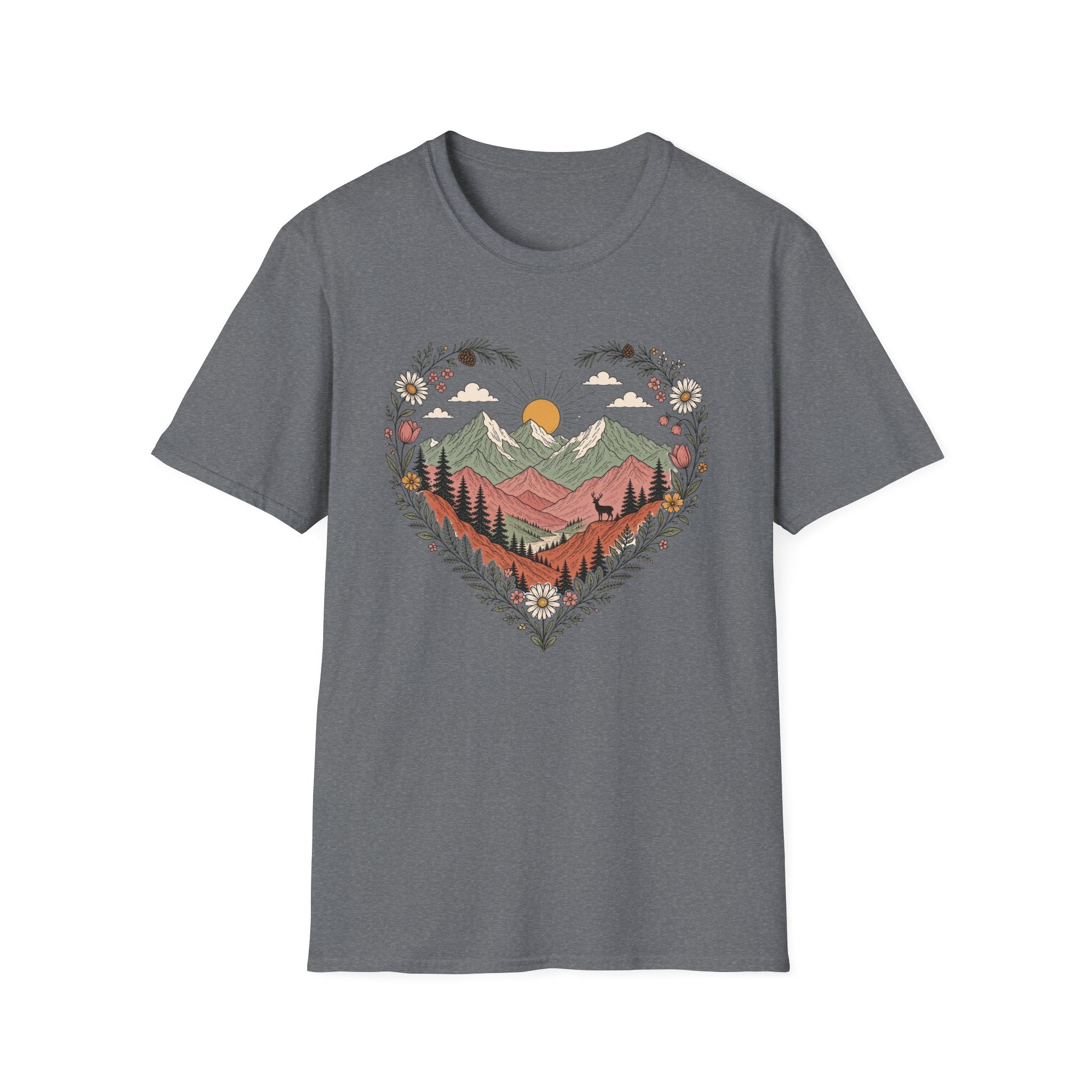 Heart Sunrise T-Shirt