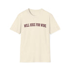 Will Hike for Wine T-Shirt