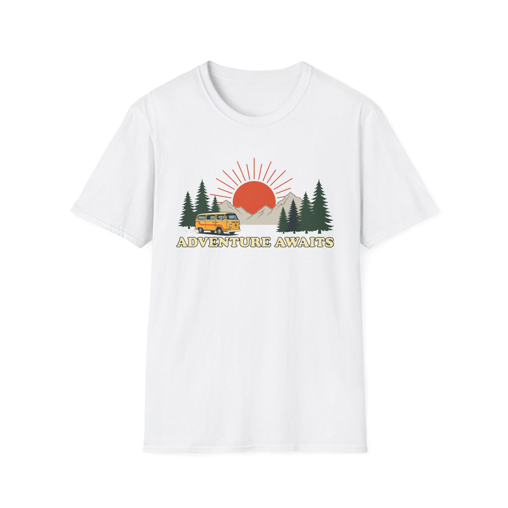 Adventure Awaits Sunrise T-Shirt