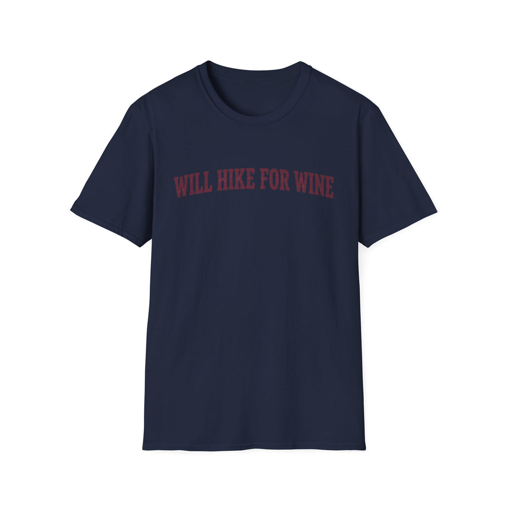 Will Hike for Wine T-Shirt