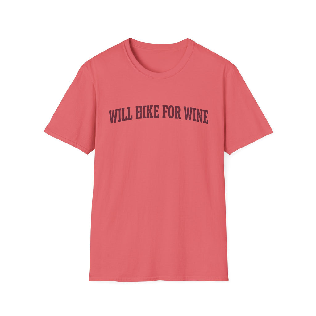 Will Hike for Wine T-Shirt