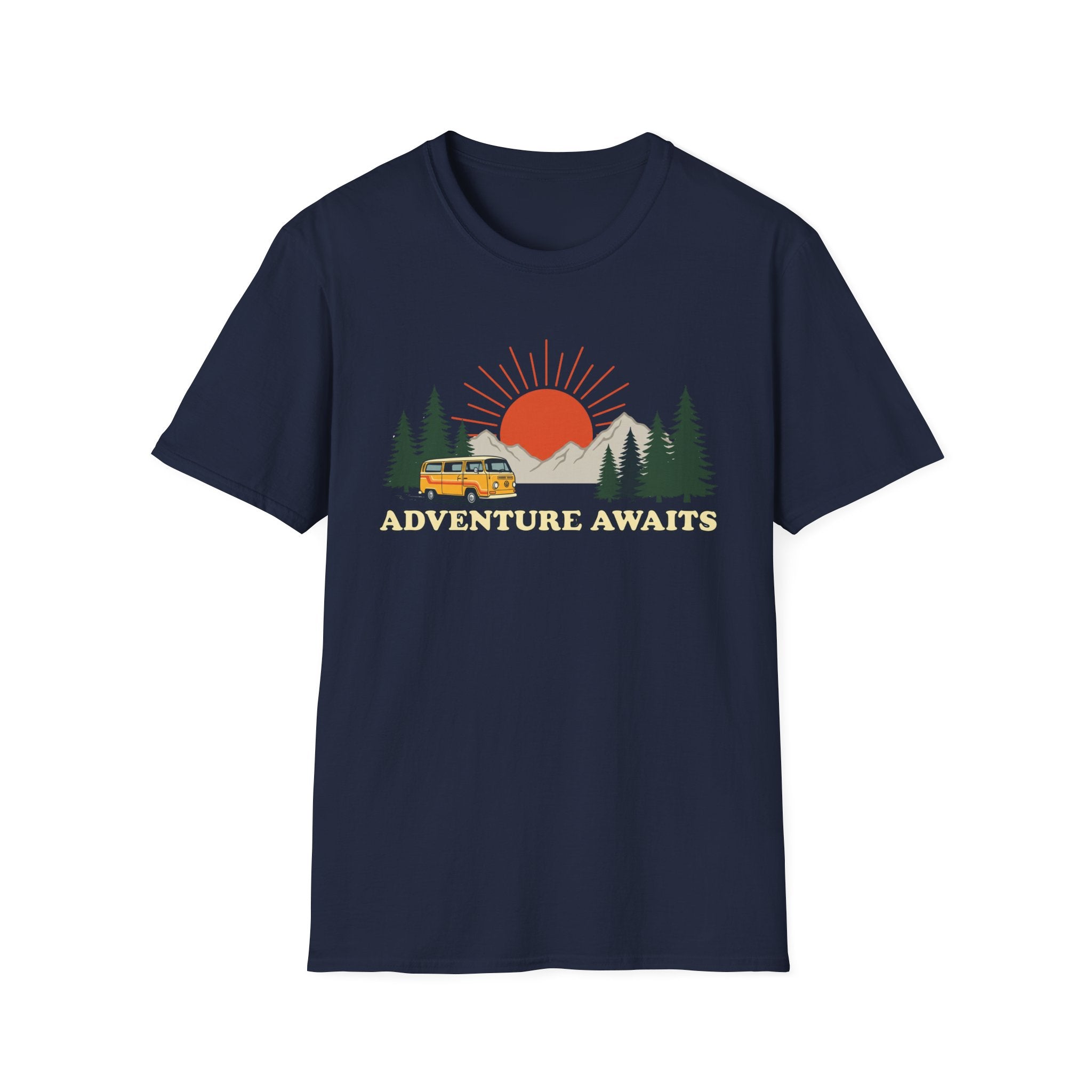 Adventure Awaits Sunrise T-Shirt