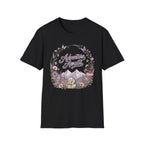 Adventure Awaits Purple Flowers T-Shirt