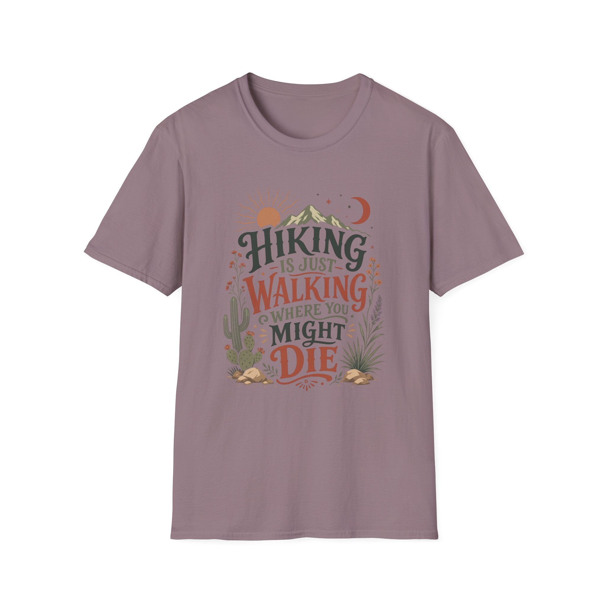 Hiking is Just Walking T-Shirt