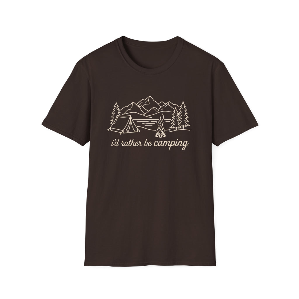 I'd Rather Be Camping T-Shirt