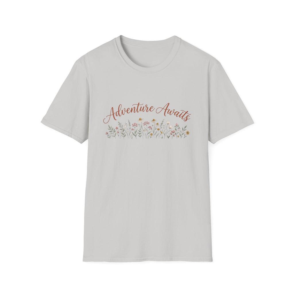 Adventure Awaits Wildflowers T-Shirt