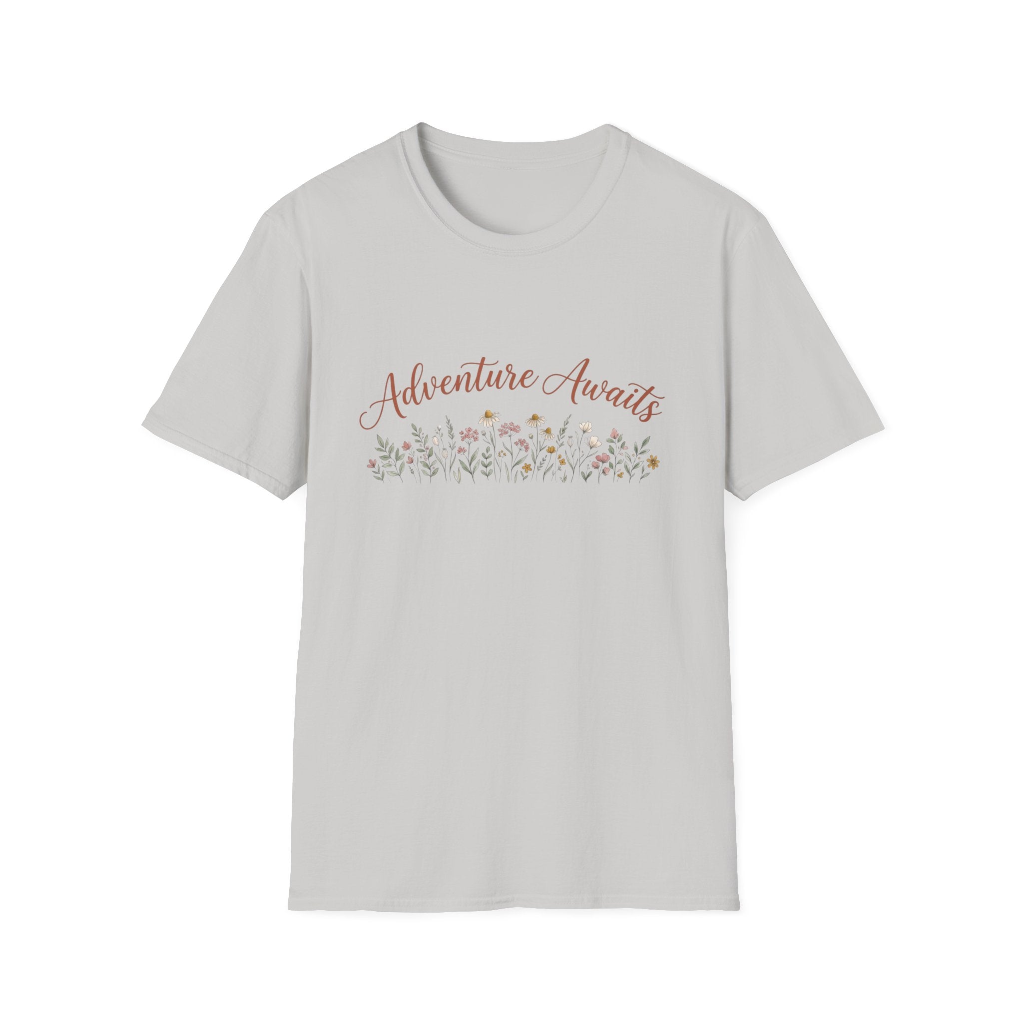 Adventure Awaits Wildflowers T-Shirt