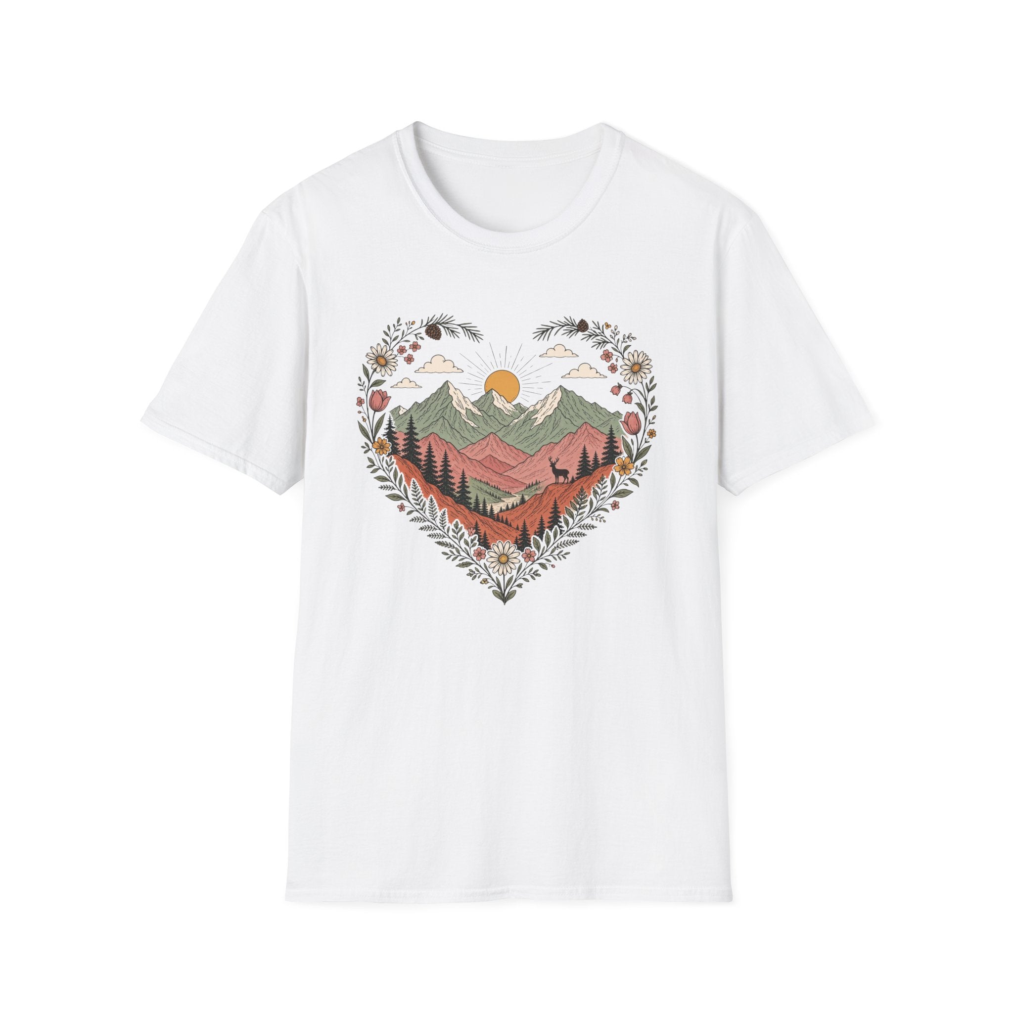 Heart Sunrise T-Shirt