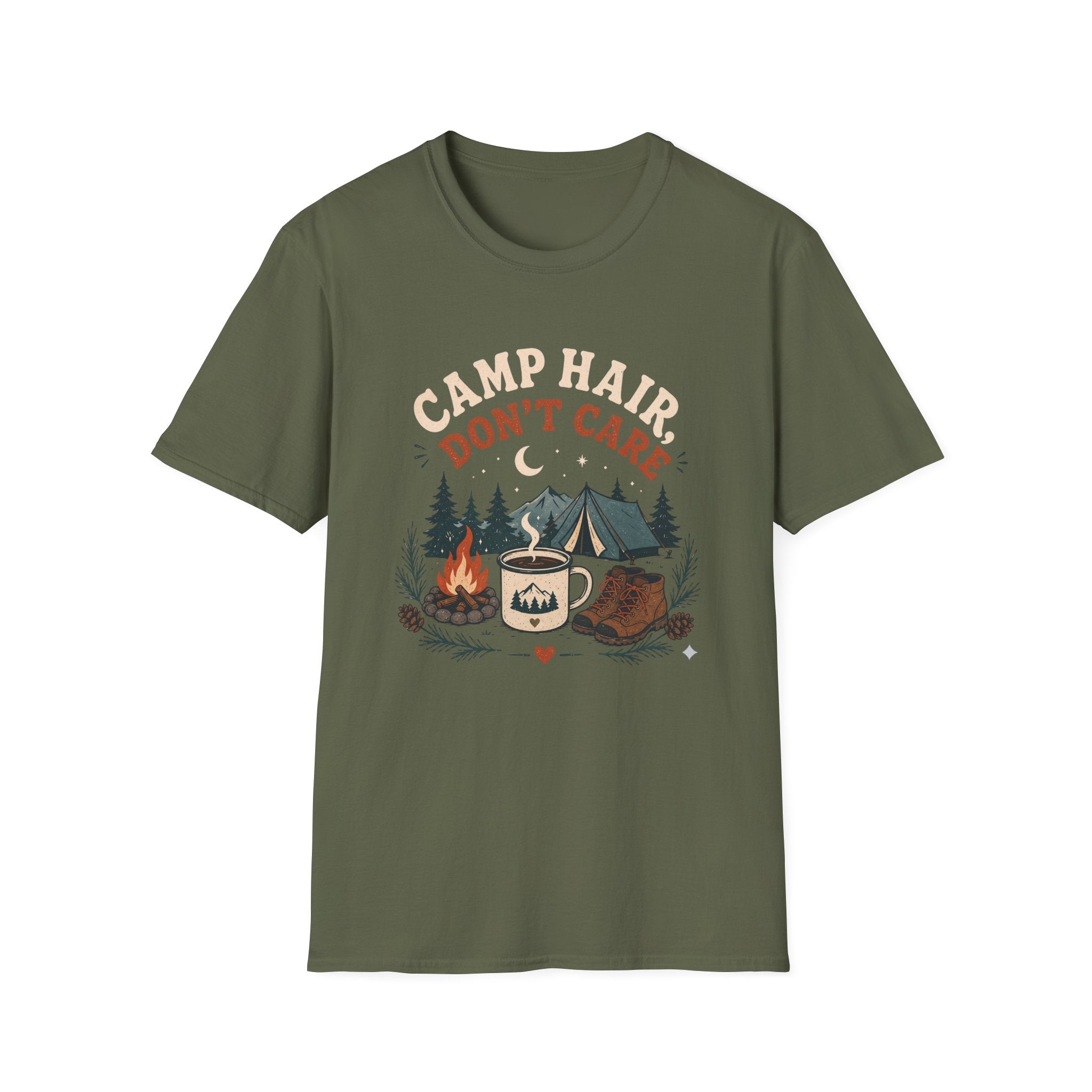 Camp Hair Don't Care T-Shirt
