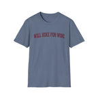 Will Hike for Wine T-Shirt