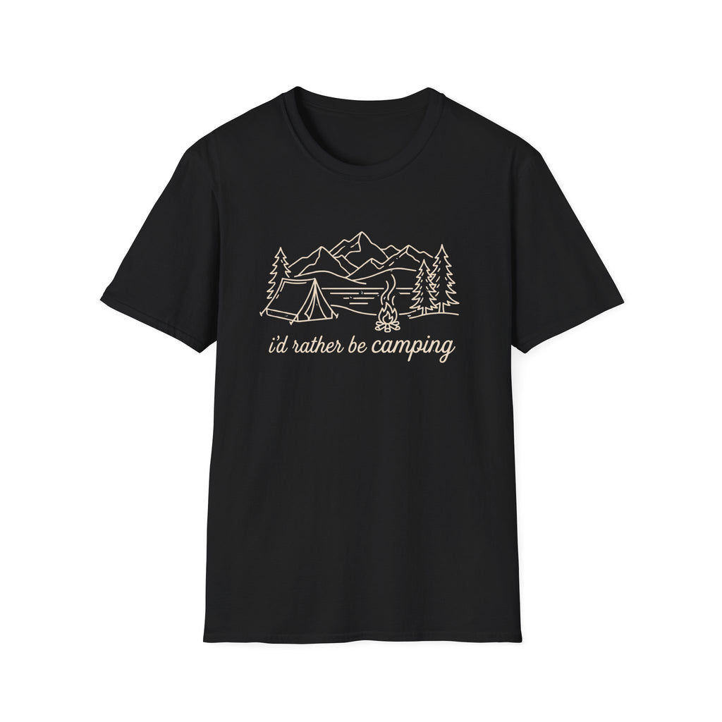I'd Rather Be Camping T-Shirt