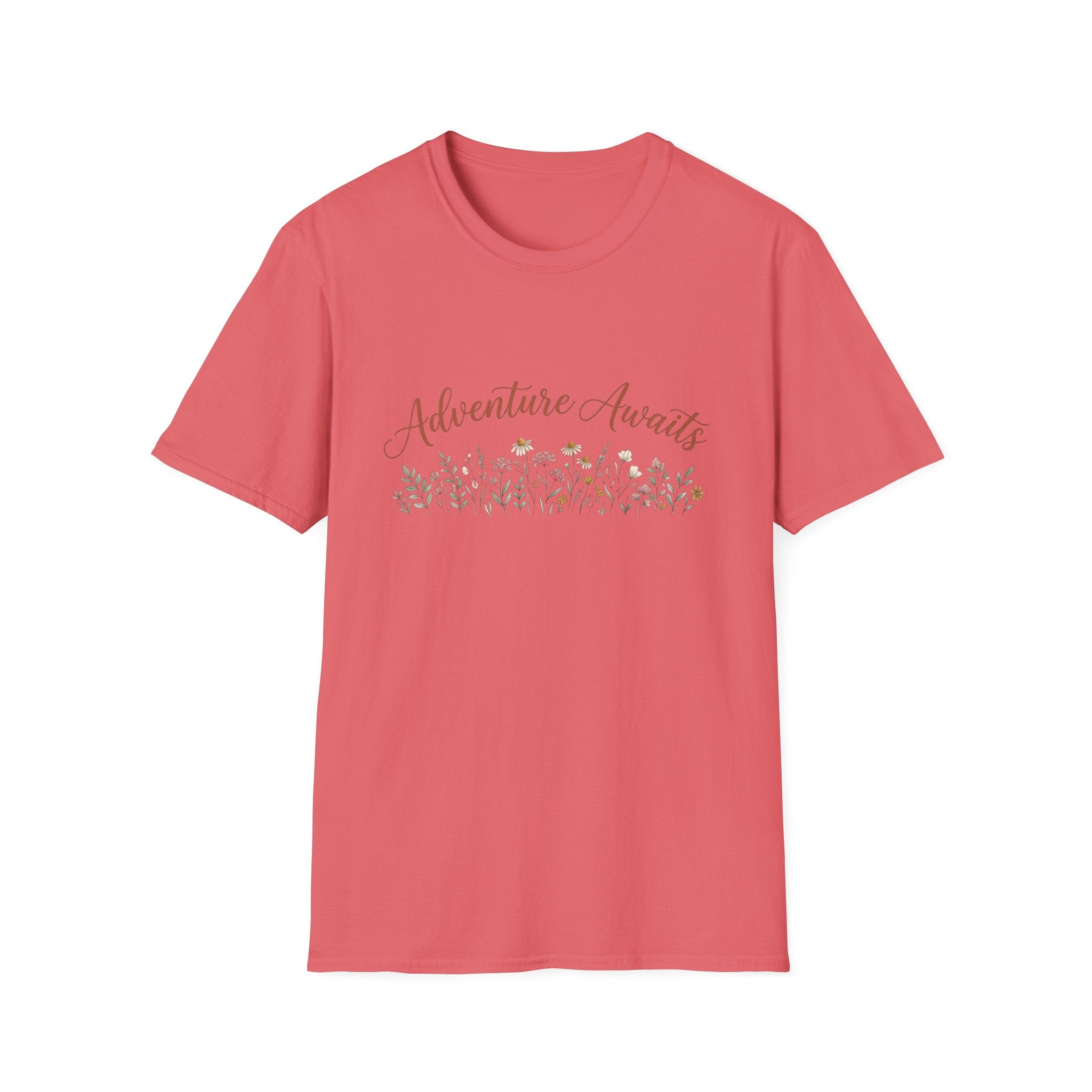 Adventure Awaits Wildflowers T-Shirt