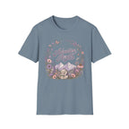 Adventure Awaits Purple Flowers T-Shirt