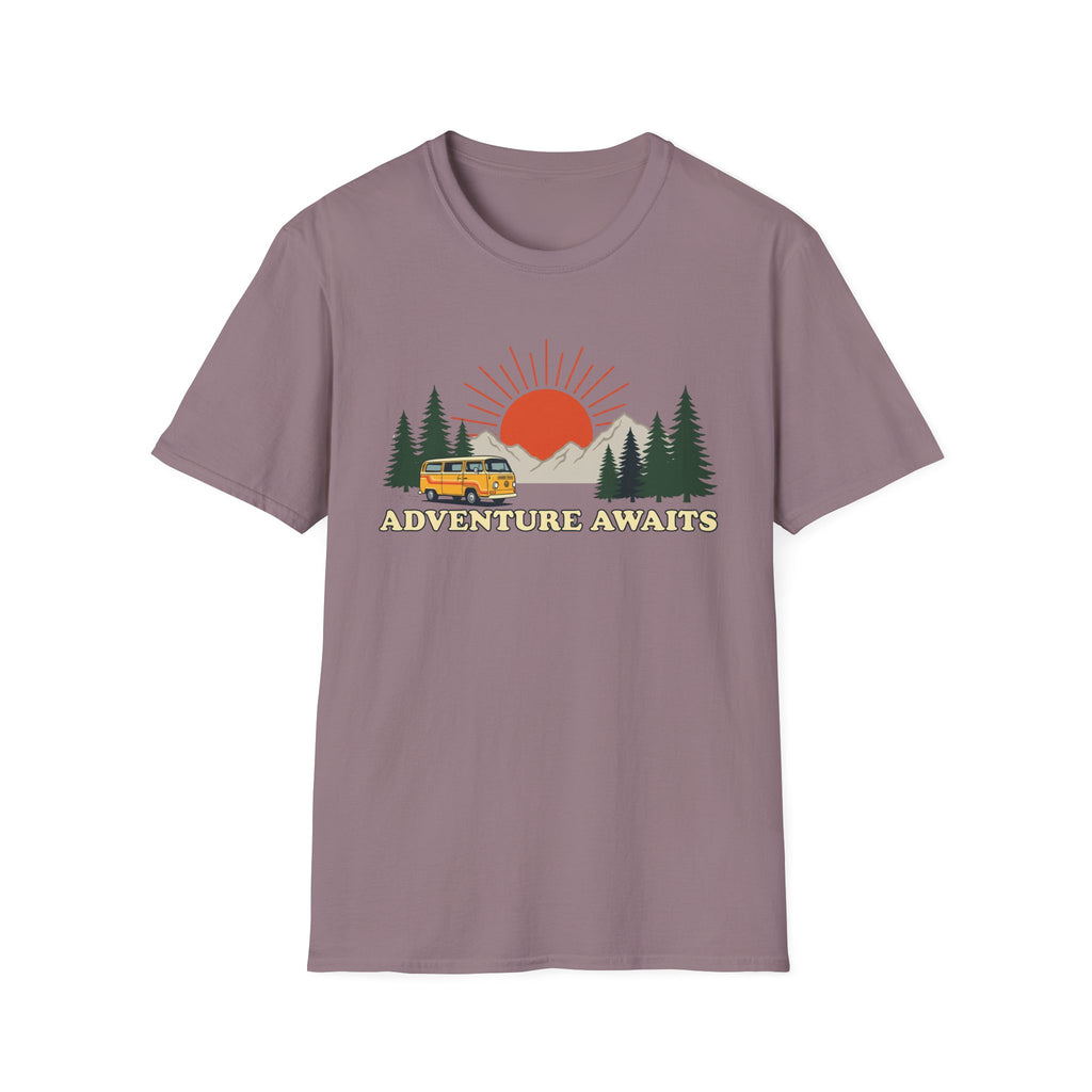 Adventure Awaits Sunrise T-Shirt