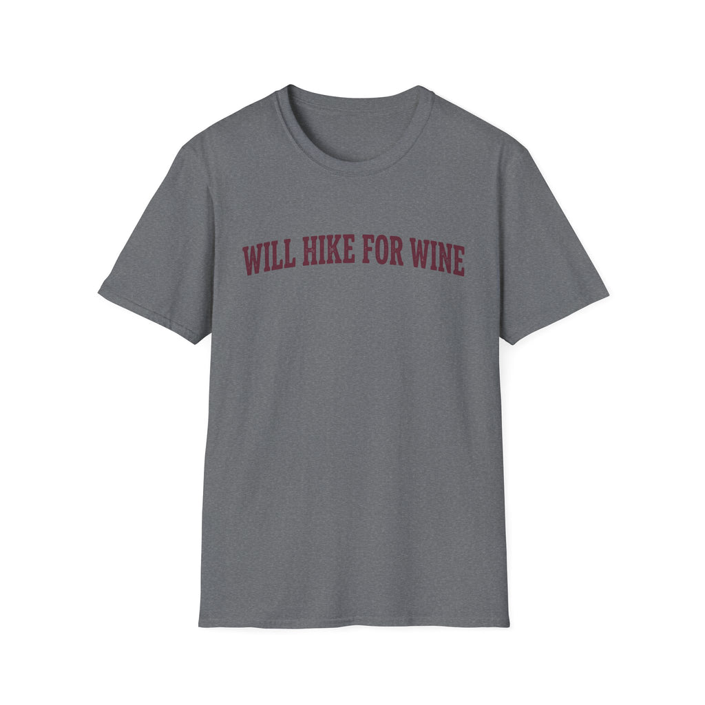 Will Hike for Wine T-Shirt