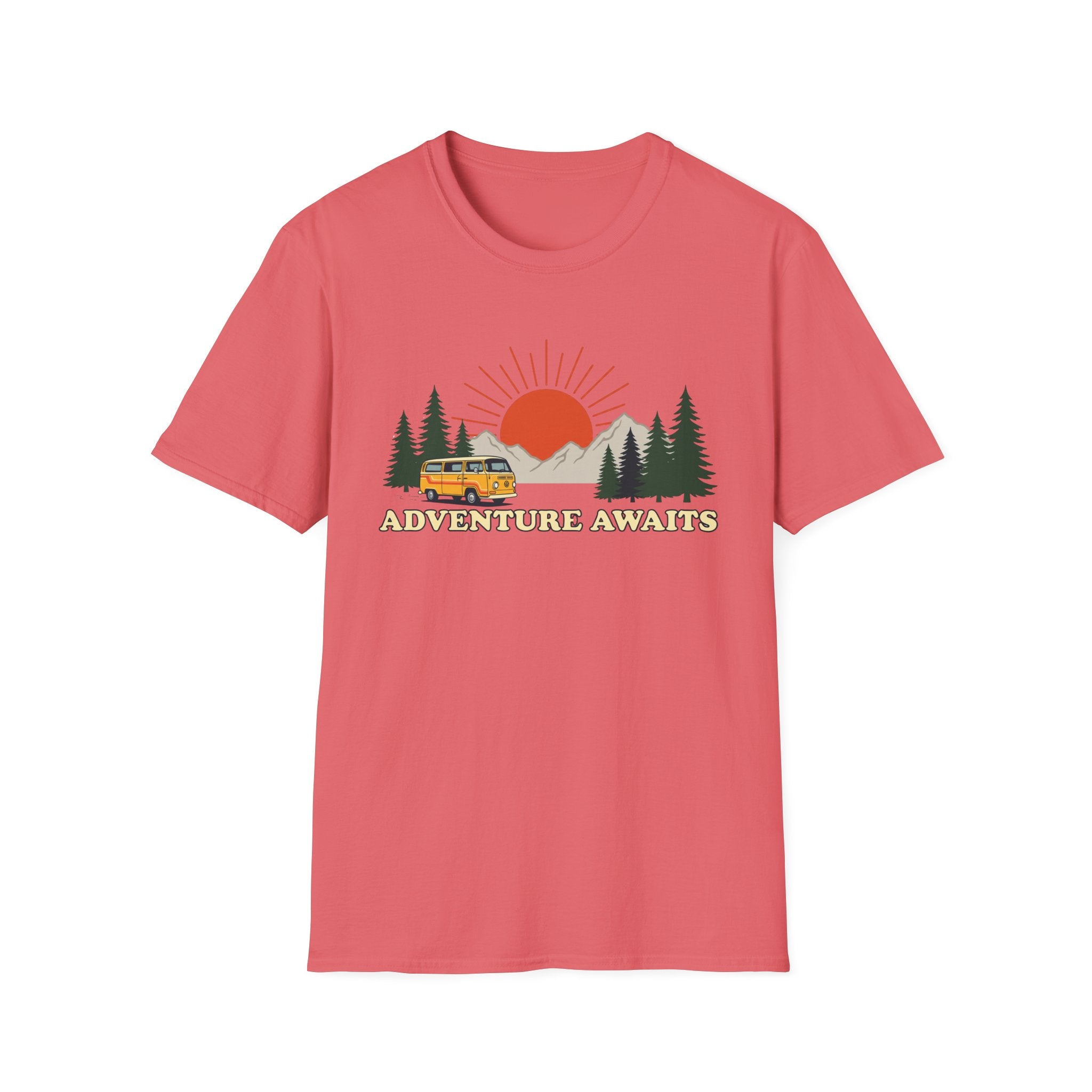 Adventure Awaits Sunrise T-Shirt