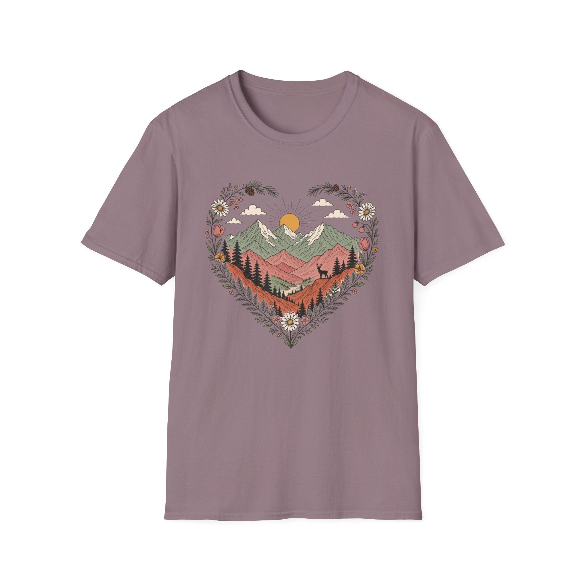Heart Sunrise T-Shirt