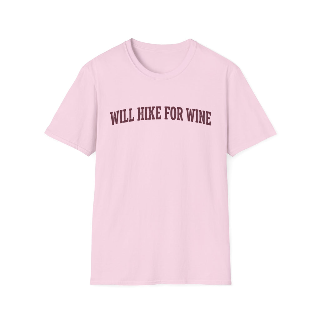 Will Hike for Wine T-Shirt