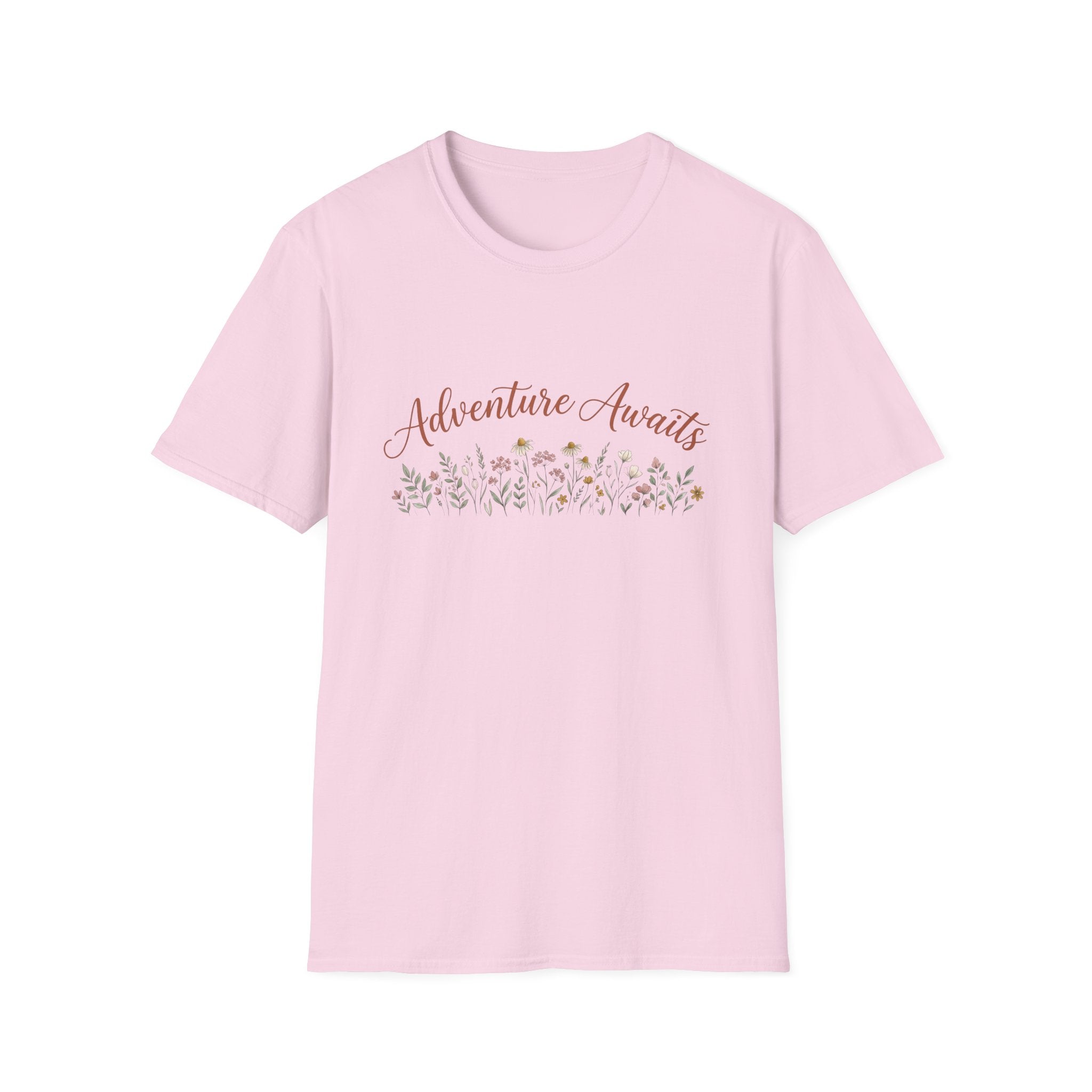 Adventure Awaits Wildflowers T-Shirt