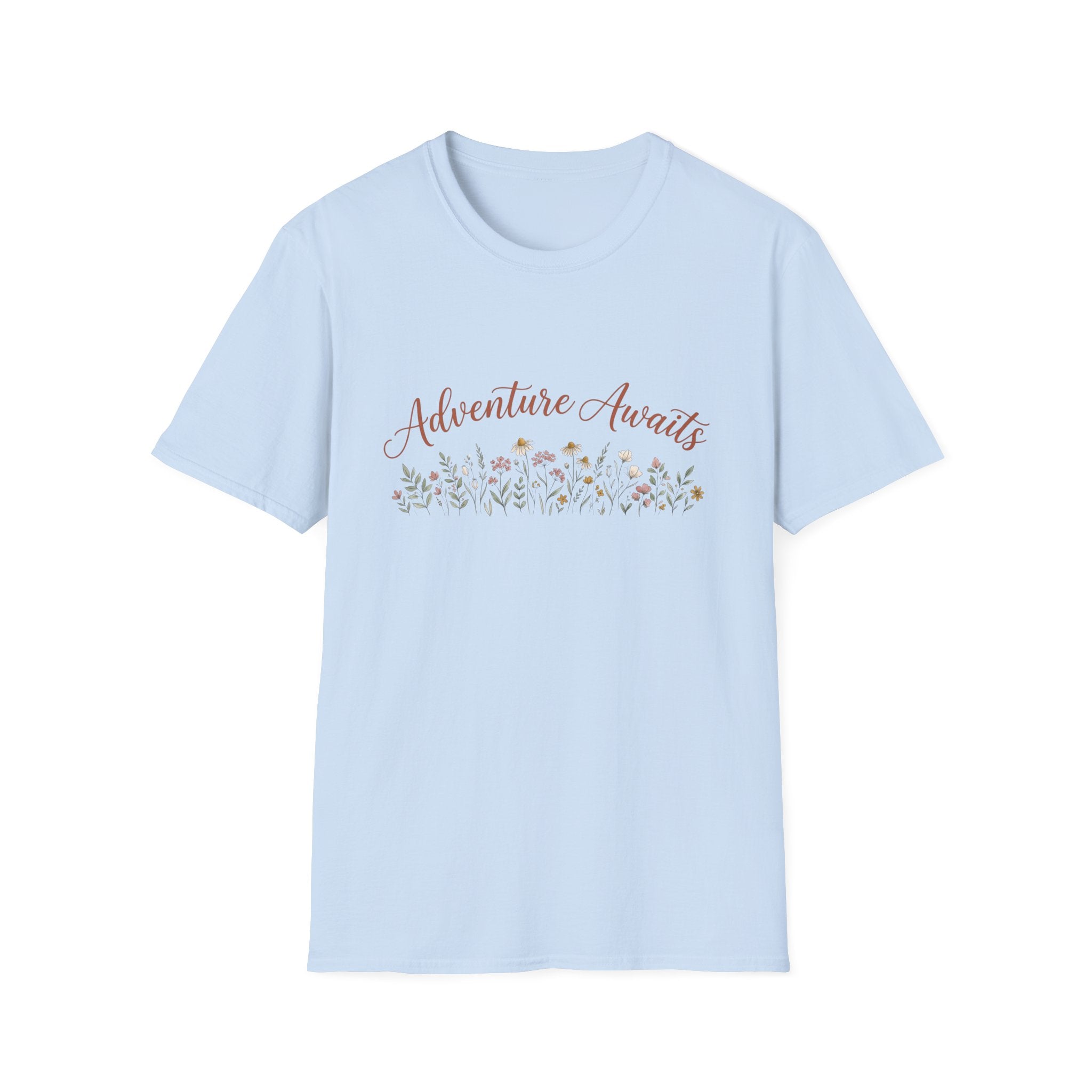 Adventure Awaits Wildflowers T-Shirt