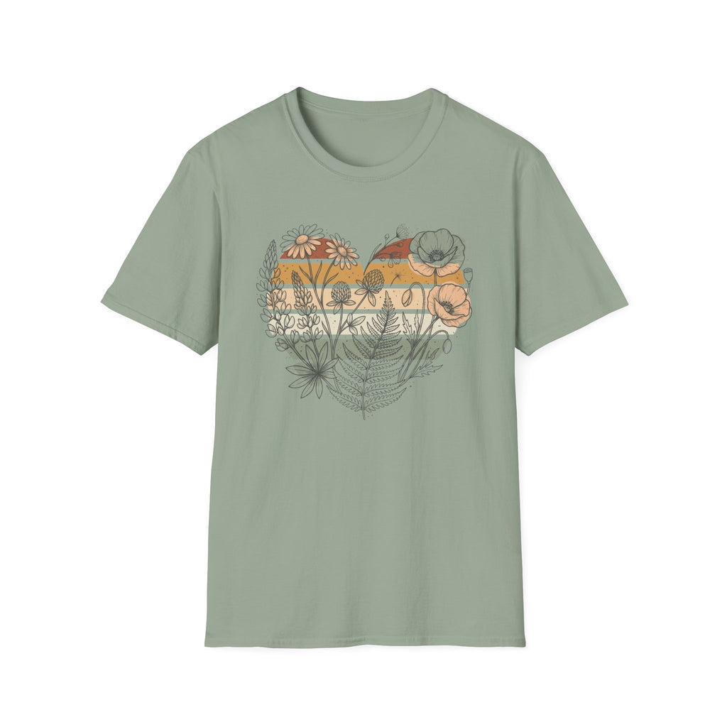Flower Heart T-Shirt