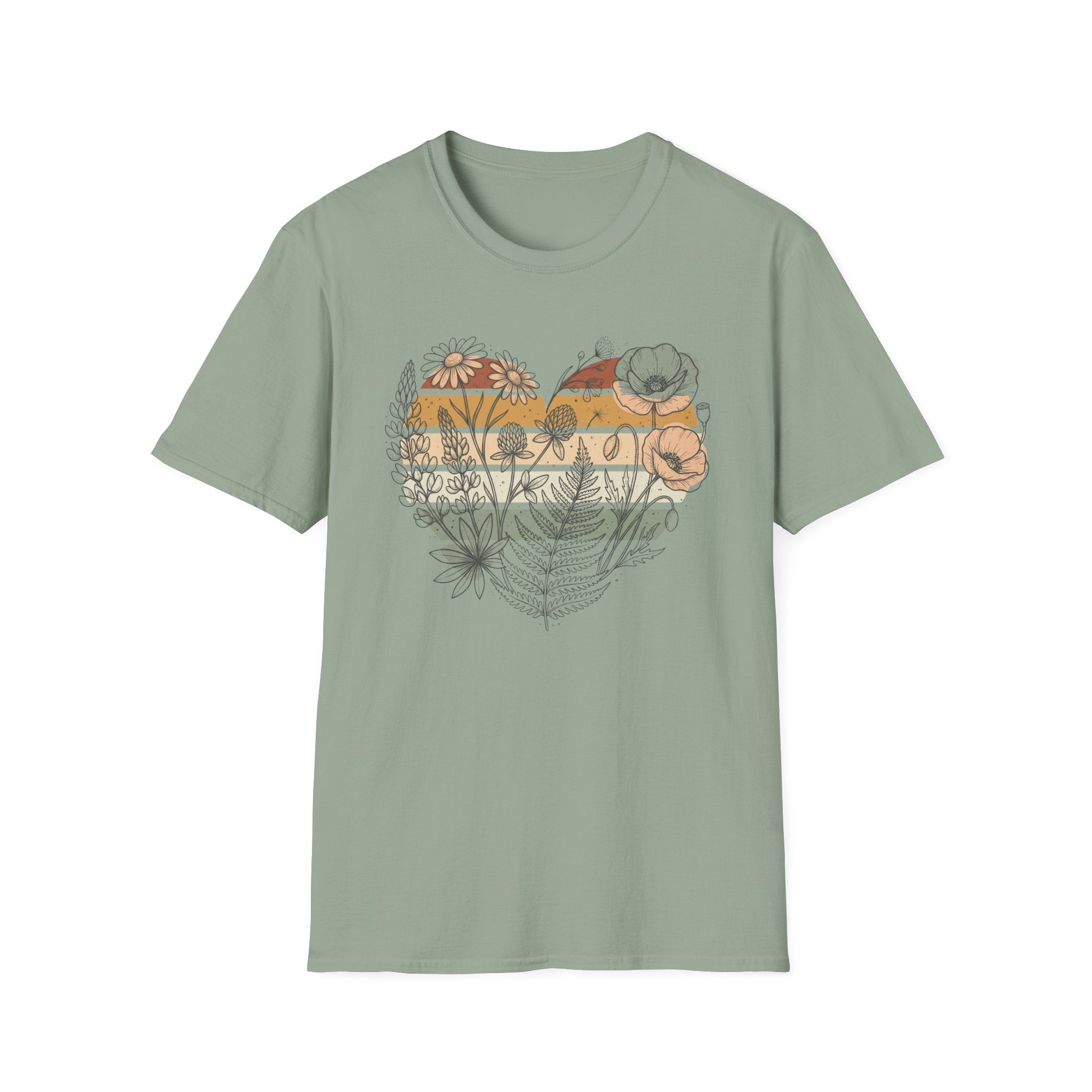 Flower Heart T-Shirt