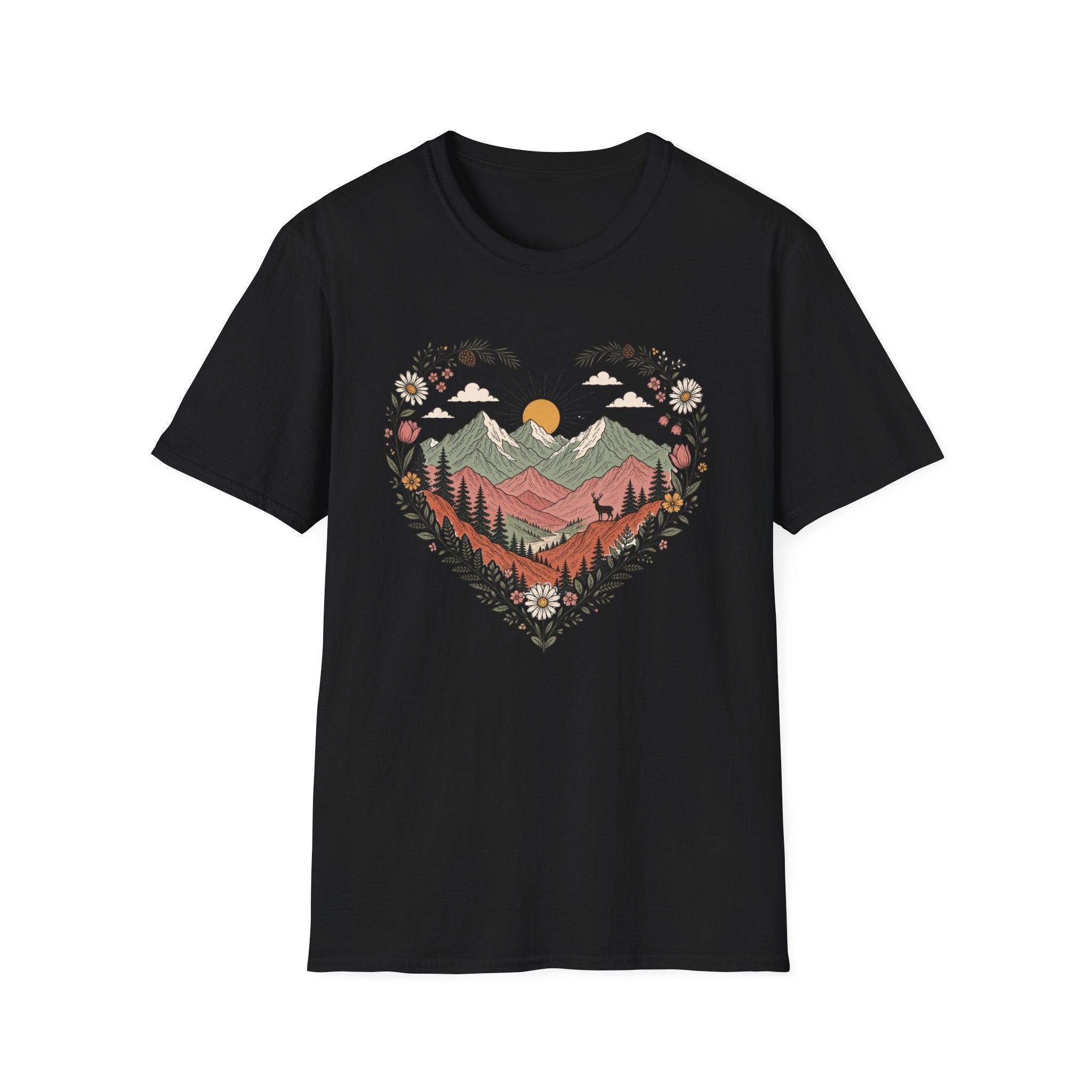 Heart Sunrise T-Shirt