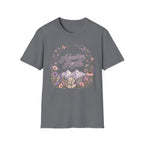 Adventure Awaits Purple Flowers T-Shirt