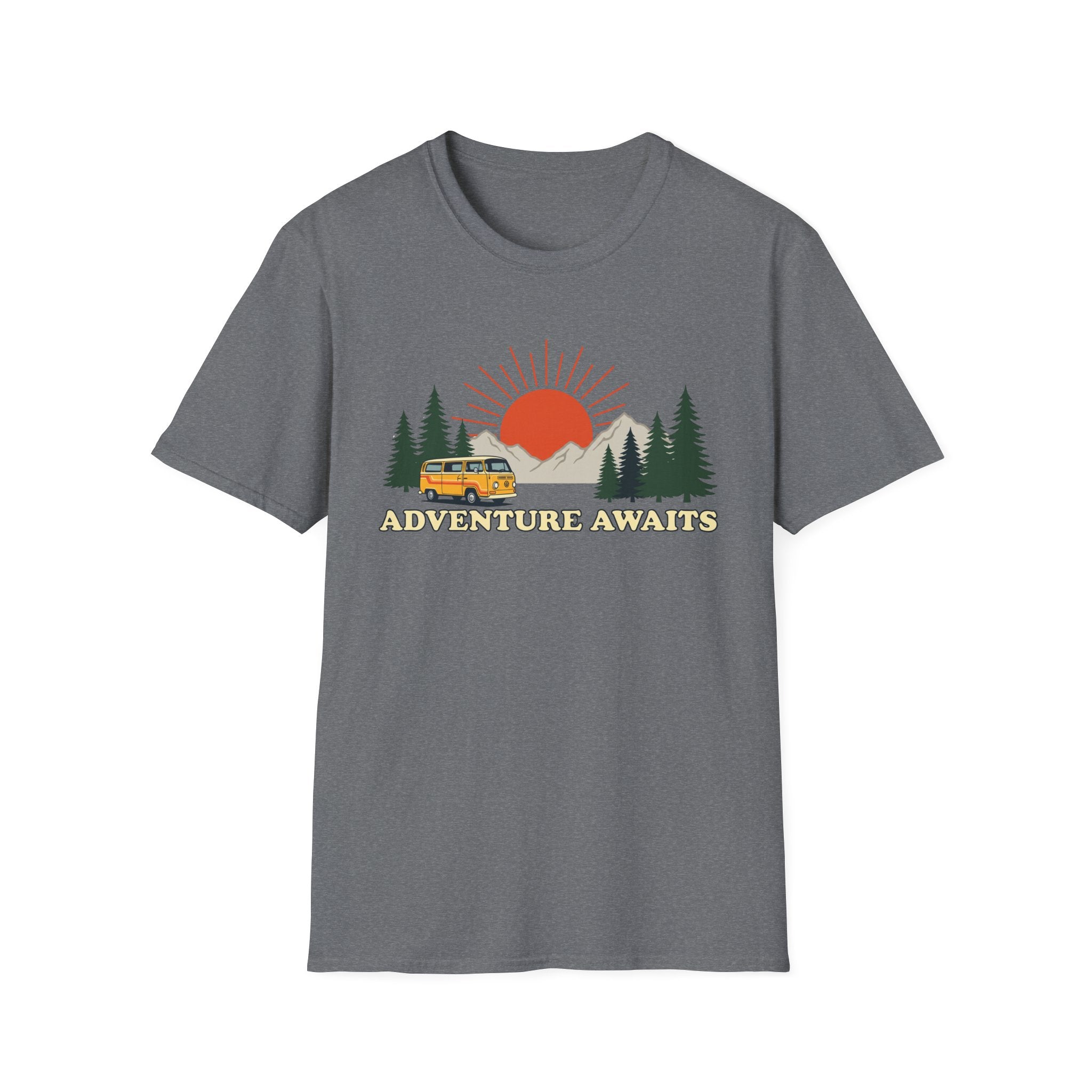 Adventure Awaits Sunrise T-Shirt