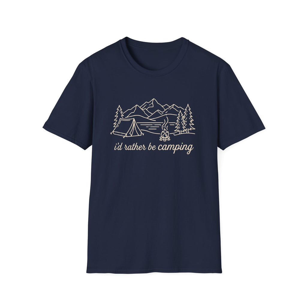 I'd Rather Be Camping T-Shirt