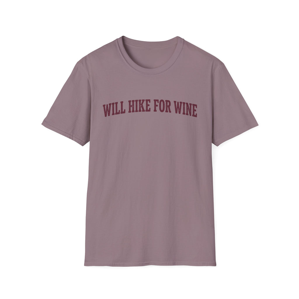 Will Hike for Wine T-Shirt