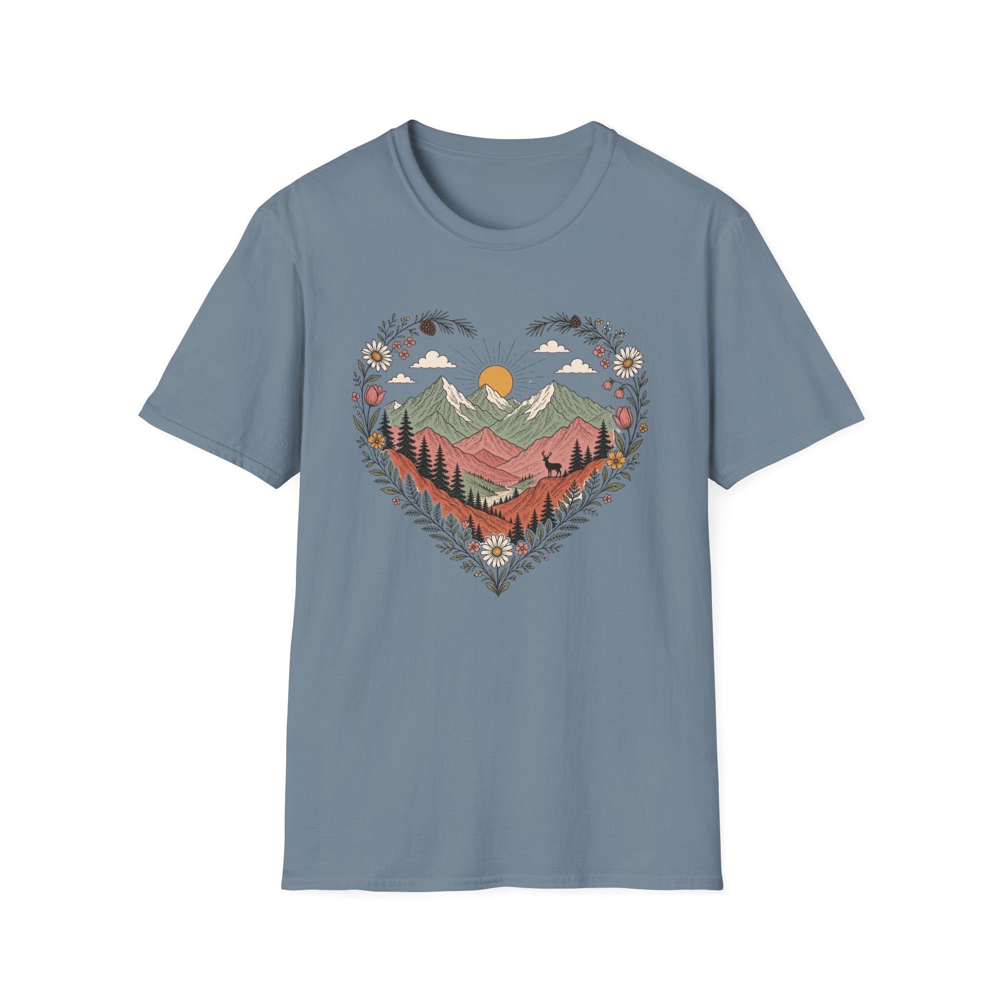 Heart Sunrise T-Shirt