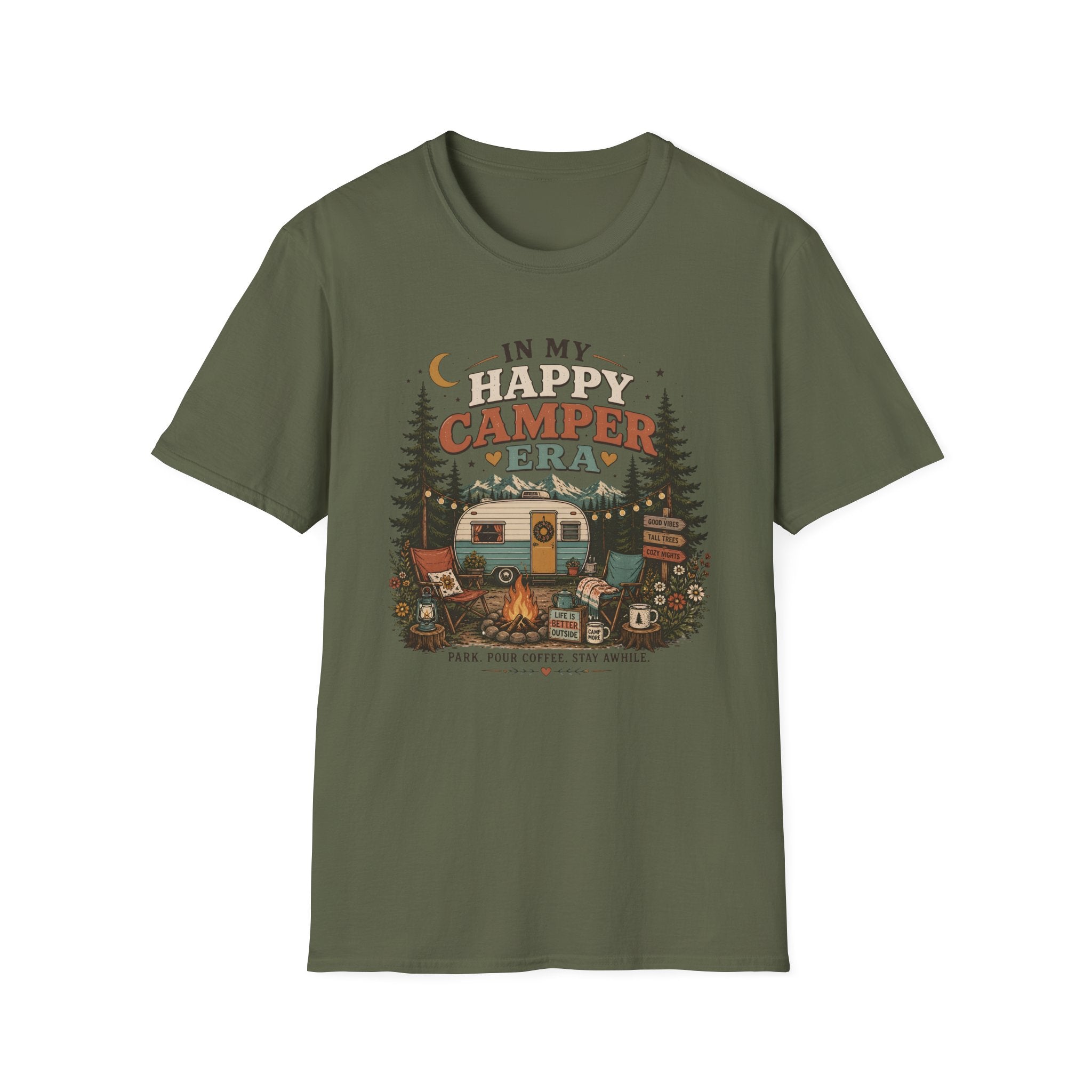 Happy Camper Era T-Shirt