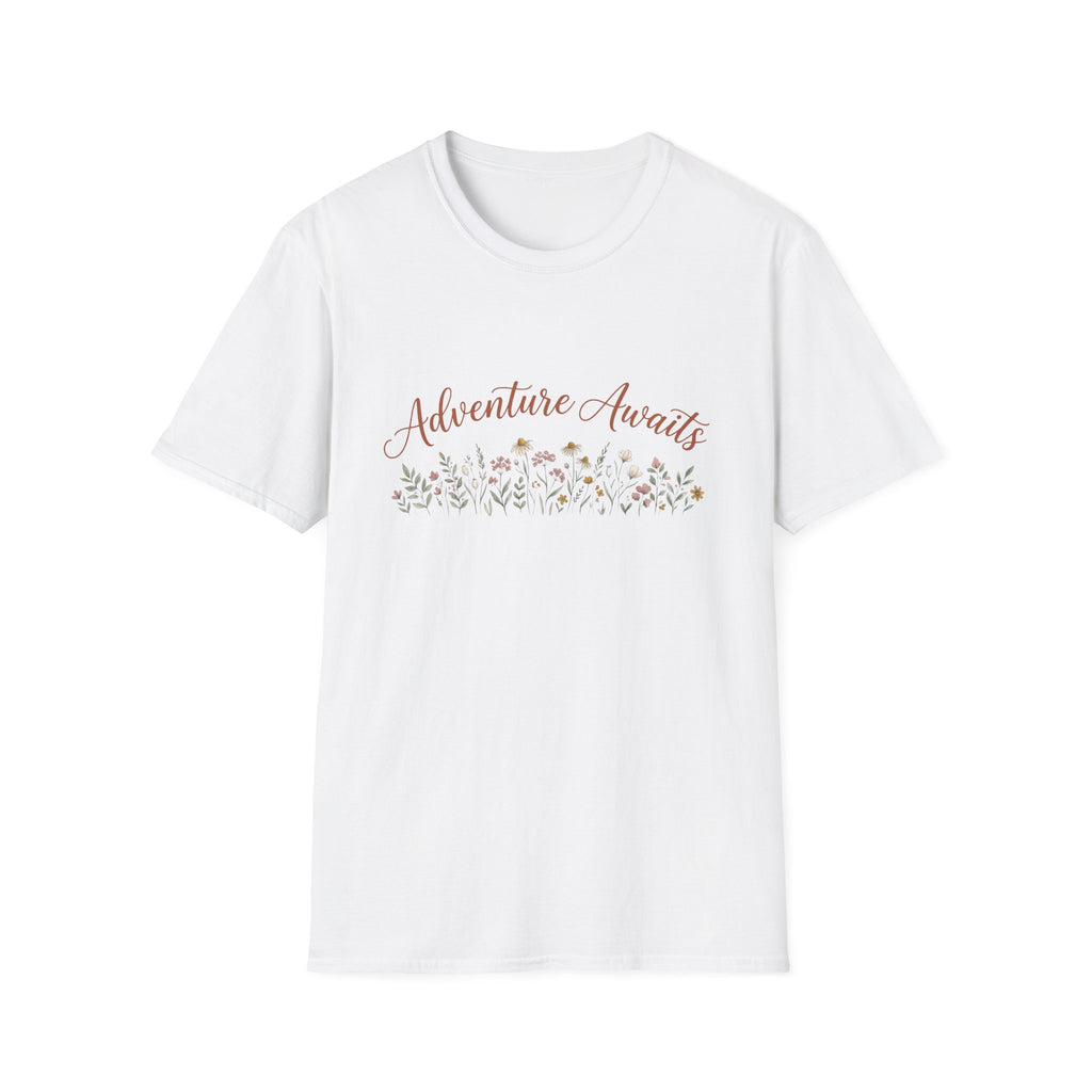 Adventure Awaits Wildflowers T-Shirt