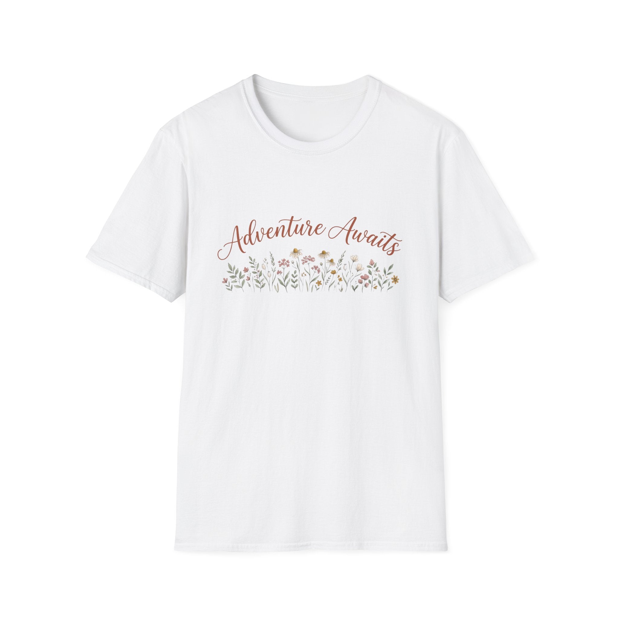 Adventure Awaits Wildflowers T-Shirt