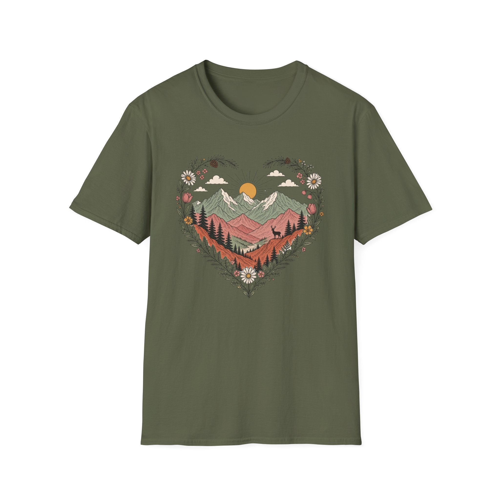 Heart Sunrise T-Shirt
