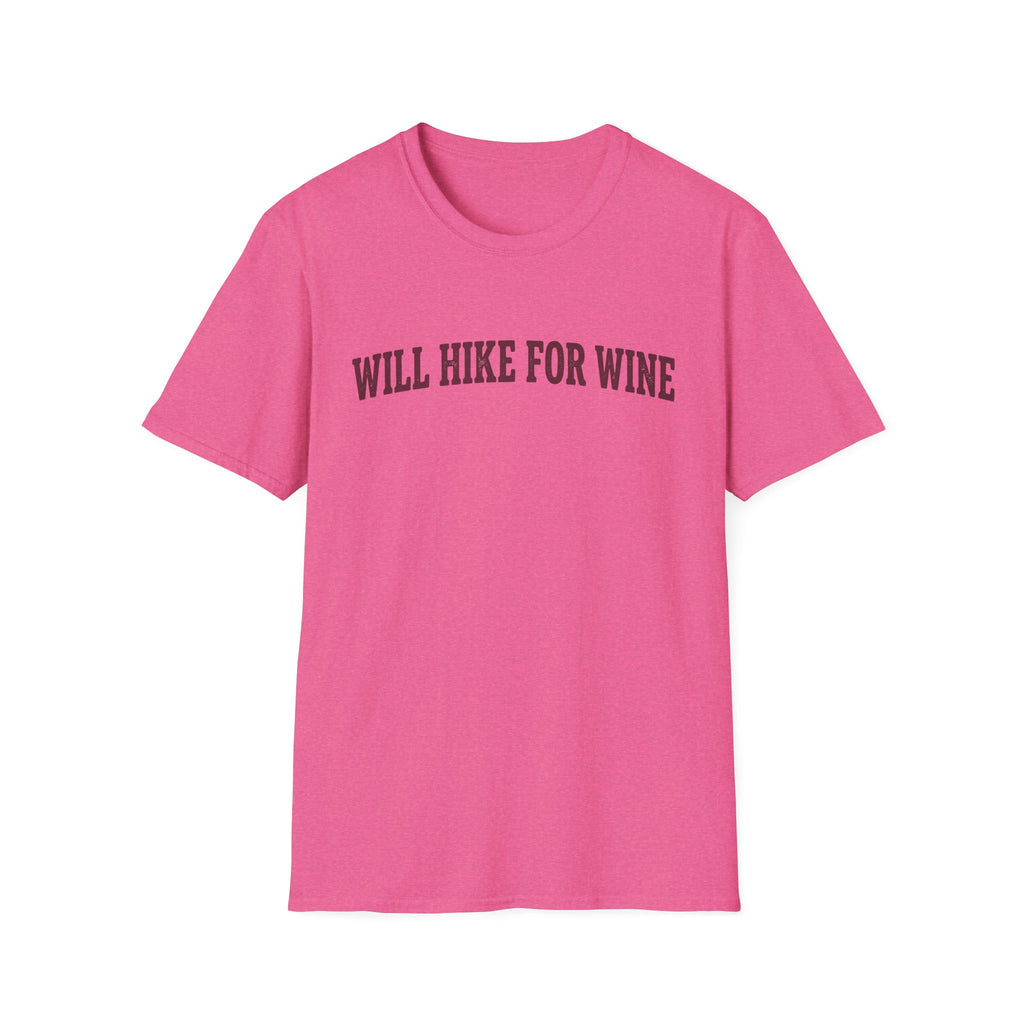 Will Hike for Wine T-Shirt